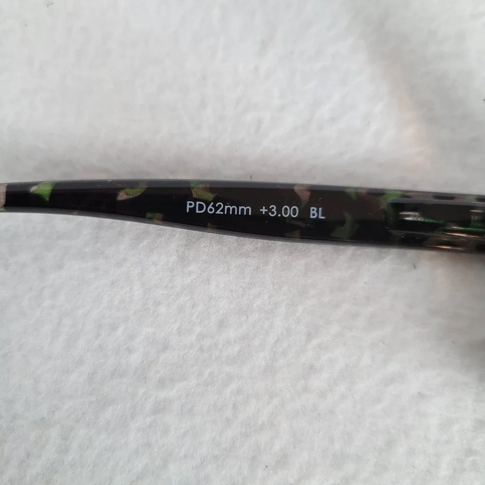 Hummingbird Women Reading Glasses Reader Santa Fe Blue Light +3.00 Green